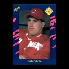Rob Dibble 1989 Classic Travel Cincinnati Reds #43 R320J 88