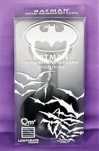 BATMAN 1989 Batwing Metal Keychain QMX Loot Crate Exclusive Sealed