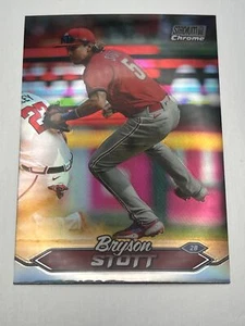2024 Topps Stadium Club BRYSON STOTT CHROME REFRACTOR #226 - Picture 1 of 2
