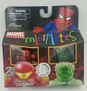 HULK BUSTER IRON MAN & GAMMA HULK MARVEL UNIVERSE MINIMATES TRUSE! - Picture 1 of 5