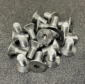 M10 -1.5 x 20mm Stainless steel Allen flathead hex socket bolts 20 pcs - Picture 1 of 1