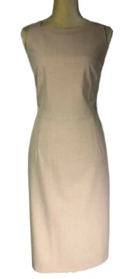 Vestido Alex Marie Funda 8 Midi Sin Mangas Elástico Modesto Rosa Nuevo Foto 1 de 4