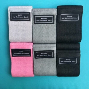 3-Piece Set Elastic Fitness Yoga Exercise Resistance Bands - Picture 1 of 6