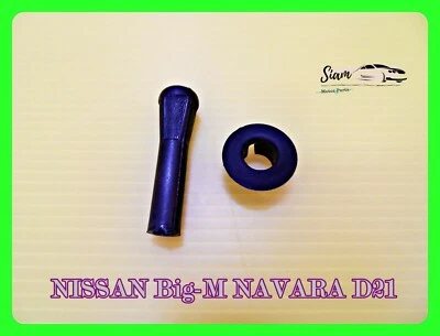 with for Nissan Big-M  Navara D21 Door Lock Knob & Surrround  "Black" Foto 1 de 4