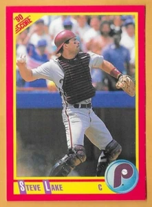 Steve Lake Philadelphia Phillies #435 - Puntuación casi nueva-como nueva 1990 - Imagen 1 de 2