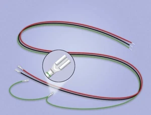 Peco PL-34 Power cables for switch motors (2 pieces pack) - Picture 1 of 3