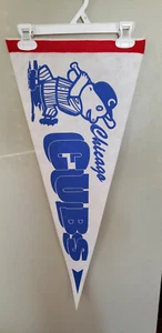 CHICAGO CUBS VINTAGE MLB FELT PENNANT  8/28/21 - Picture 1 of 1