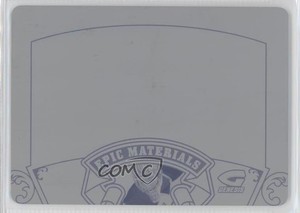 2016 Leaf Genesis Epic Materials Printing Plate Cyan 1/1 Evan Cormier #EMP-25