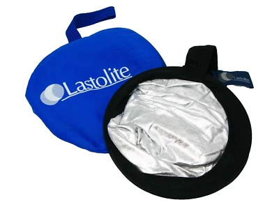 Lastolite 54cm Silver Collapsible Round Light Reflector - Image 1 of 2