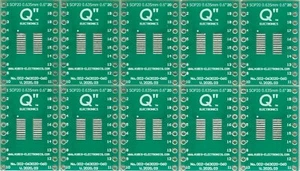 QSOP20, SSOP20 0.635mm(0.025") to DIP 0.6" - 10 PCS. [US] - Picture 1 of 1
