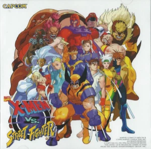 CAPCOM SOUND TEAM| X-Men Vs. Street Fighter JAPAN CD VICL-2176 1996 s14592 - Picture 1 of 1