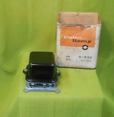 NOS 68 Pontiac GTO Firebird Voltage Regulator Dated 7J 400 ram air ho 3 4 1968 - Image 1 of 4