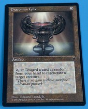 MTG Magic The Gathering Draconian Cylix Fallen Empires NM Near Mint Artifact