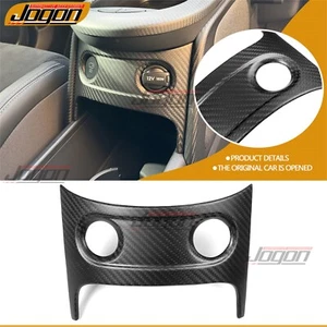 Matte CarbonFor Hyundai Ioniq 5 N 2023-2025 Console Cigarette Lighter Panel Trim - Picture 1 of 10