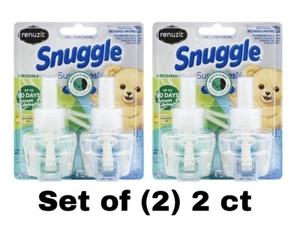 Renuzit Snuggle Original SUPERFRISCHE Duftöl Nachfüllpackungen Universal PlugIns, 4 ct - Bild 1 von 2