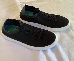 Native schwarz Schnürschuhe leicht Slipper Sneaker Skateschuhe Herren Größe 8 - Bild 1 von 6