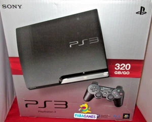 PS3 Console SLIM Nero 320 GB Play Station 3 - PS3 - PAL ITA - Foto 1 di 7