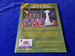 D&D Adventure Module BL1-2 The Ruined Hamlet/Terror In The Gloaming - Picture 1 of 3