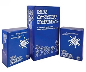 Kids Against Maturity, Combo Pack with Expansions #1 and #2 - Picture 1 of 4