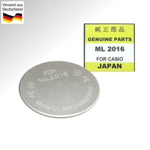 MAXELL Capacitor Battery ML2016 3V for CASIO Solar Watch QW 1248 1249 2422 - Bild 1 von 1