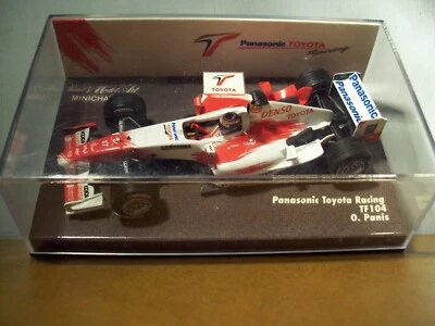 1/43 MINICHAMPS AM57116 EDICIÓN TOYOTA TOYOTA TF104 2004 OLIVIER PANIS Foto 1 de 4