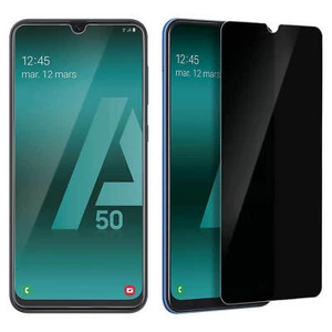 Lámina Galaxy A50 Protector Pantalla Anti-spy Vidrio Templado iMak - Picture 1 of 5