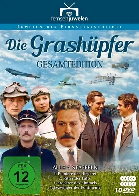 Die Grashüpfer - Gesamtedition (Staffeln 1-4) - Pioniere der Fliegerei [10 DVDs] - Bild 1 von 4