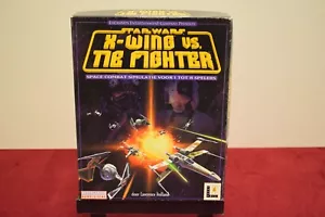 X-Wing vs Tie Fighter Lucasarts big box for IBM PC Dutch - Picture 1 of 13