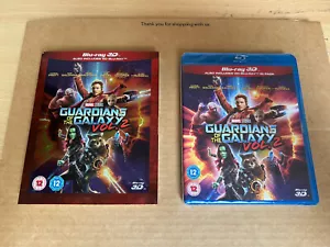 Guardians of the Galaxy Vol.2 3D + 2D Blu-ray NEW & SEALED With Slipcase Marvel - Picture 1 of 6