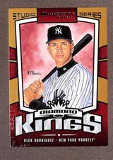 2005 Donruss Diamond Kings Studio Series #DK-16 Alex Rodriguez /250