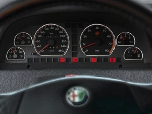 Anillos de corte de aluminio pulido para panel de instrumentos para Alfa Romeo 155 1992-1998 - Imagen 1 de 7