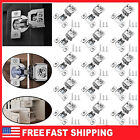 50PCS  1-1/4" Overlay Soft Close Face Frame 105° Compact Cabinet Hinge Handware