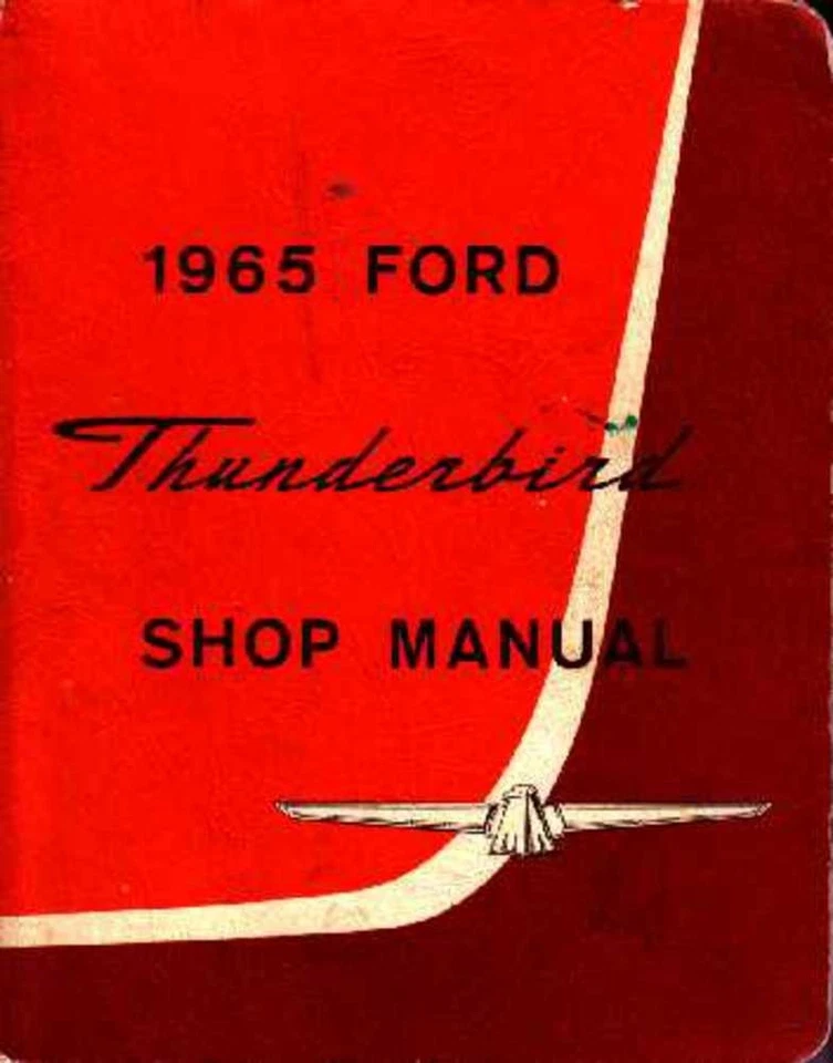 1965 Ford Thunderbird Shop Service Repair Manual - Image 1 of 1