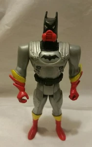 1999 batman action figure DC comics Rare silver suit gas mask nice 5 inches - Picture 1 of 4