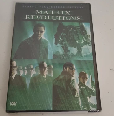 The Matrix Revolutions (DVD, 2004, 2-Disc Set, Full Screen) NEW  FREE SHIPPING - Image 1 of 2