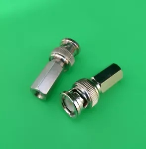 (10 Stück) BNC Stecker Twist-On Stecker für RG58/AU - Bild 1 von 3