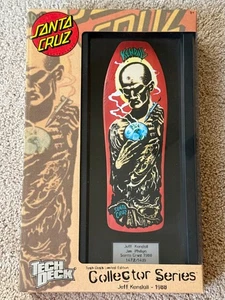 Jeff Kendall ATOMIC MAN Santa Cruz TECH DECK COLLECTOR SERIES HANDBOARD phillips - Picture 1 of 7
