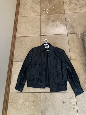 Jaqueta de couro Schott vintage dos anos 80, tamanho 46 - Imagem 1 de 3