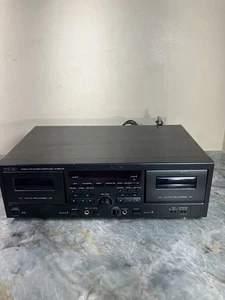 TEAC W-890R MKII Double Auto Reverse Cassette Deck No Remote- Tested/Working - Picture 1 of 9