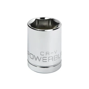 Powerbuilt 1/2 Inch Drive x 21 MM 6 Point Shallow Socket - 940098 - Picture 1 of 5