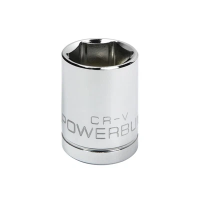 Powerbuilt 1/2 Inch Drive x 21 MM 6 Point Shallow Socket - 940098 - Image 1 of 4