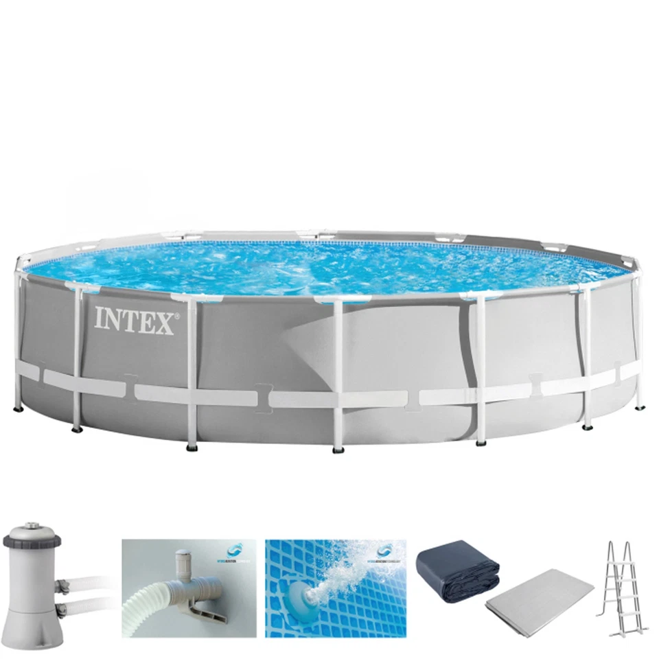 Intex Prism Frame Swimmingpool-Set Rund 457 x 122 cm 26726GN - Bild 1 von 1