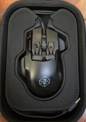 Swiftpoint Z 13 Programmable Button OLED RGB Wired USB Gaming Mouse Black - Image 1 of 4