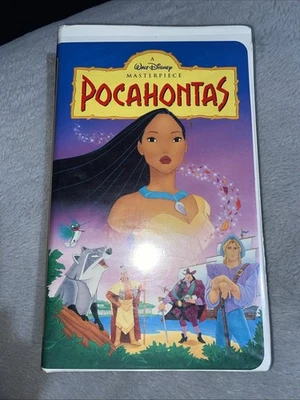 Pocahontas Walt Disney VHS 1996 Masterpiece Edition - Image 1 of 3