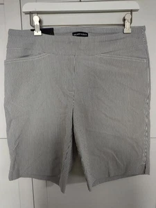 Hillary Radley New With Tags Size Large Stretchy Shorts 9" Inseam - Picture 1 of 7