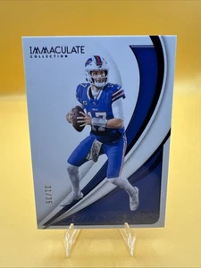 2024-25 Panini Immaculate Josh Allen /35 Emerald Buffalo Bills - Picture 1 of 4