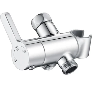 Hochdruck Ganzmetall 3 Wege Dusche Umschaltventil mit Handbrausehalter, ... - Bild 1 von 6