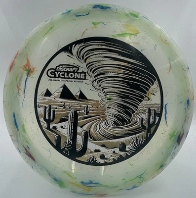 Discraft Cyclone Jawbreaker Z Worlds 2024 LIMITED RUN 170-172g GOLD FOIL STAMP - Image 1 of 3