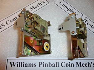 Mech moneta 25 centesimi con staffa speciale, per flipper Williams, X2, pulito, testato, #2 - Foto 1 di 9