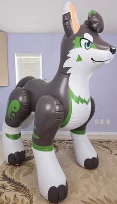 Kurosuke the Inflatable Wolf from Myth Animal Creations - Image 1 of 4